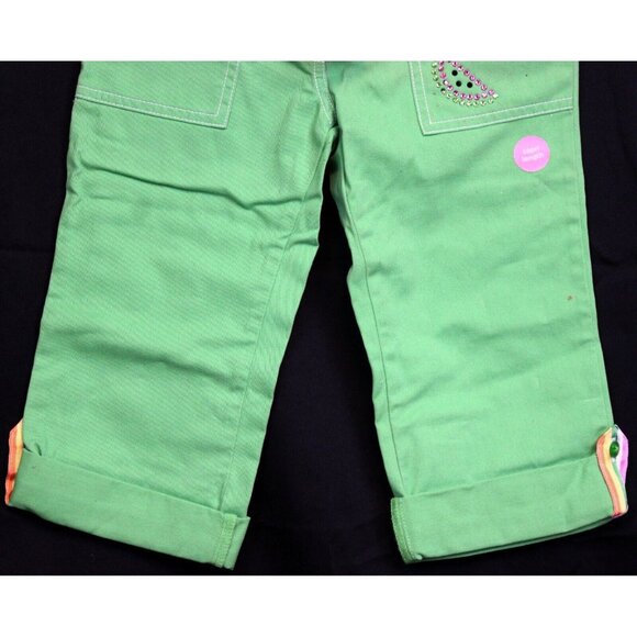 NWT 2006 Gymboree Tutti Fruity 4pc Outfit sz 6 Tank Capris Sunglasses Flip Flop - Picture 7 of 16